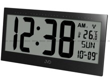 Zegar cyfrowy sterowany radiowo JVD RB9380.1 - 22x43 cm