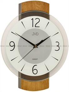 Zegar ścienny szklany JVD NS22018.78 - 26x34 cm