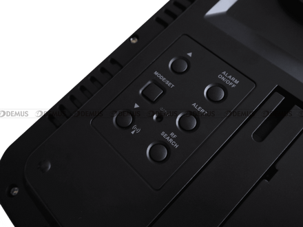 Zegar cyfrowy sterowany radiowo JVD RB9385 - z zewnętrznym czujnikiem temperatury