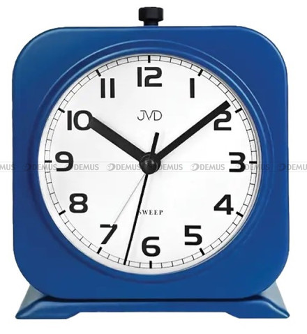 Budzik kwarcowy JVD SRP2220.2 - 10x10 cm - dzwonienie mechaniczne