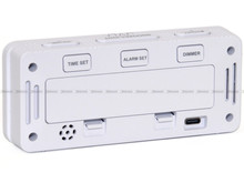 Cyfrowy Budzik sieciowy JVD SB524.3 - 13x5 cm