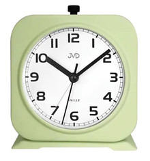 Budzik kwarcowy JVD SRP2220.3 - 10x10 cm - dzwonienie mechaniczne