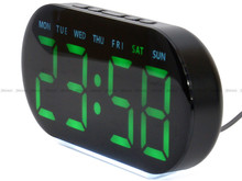 Sieciowy Budzik cyfrowy z termometrem JVD SB8035.2 - 18x8,5 cm