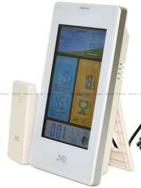 Stacja pogody, sterowana falą radiową JVD RB3374 - 11x18,5 cm