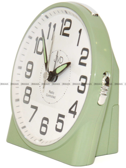 Budzik sterowany radiowo JVD RB22.2 - 12x12 cm