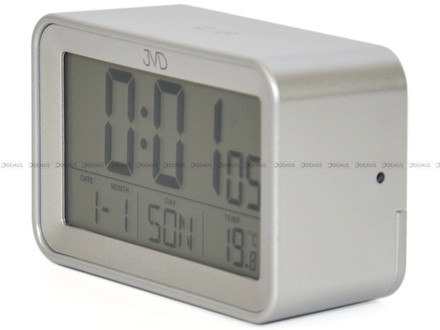 Budzik cyfrowy z termometrem, sterowany radiowo RB3544.2 - 10x6,5 cm