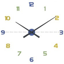 Zegar ścienny dla dzieci naklejany JVD HT466.2