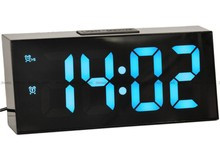 Budzik cyfrowy z termometrem JVD SB3628.3 - 20x8 cm