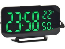 Budzik cyfrowy z termometrem JVD SB3725.1 - 16x9 cm