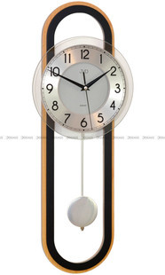 Zegar wiszący kwarcowy z płynąca wskazówką JVD NS22010.68 - 22x60 cm