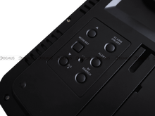 Zegar cyfrowy sterowany radiowo JVD RB9385 - z zewnętrznym czujnikiem temperatury