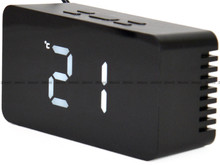 Budzik cyfrowy z termometrem JVD SB3658.4 - 10,5x5,5 cm