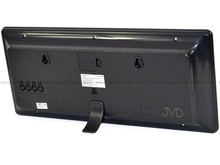 Duży Zegar cyfrowy z termometrem JVD DH3604.2 36x16 cm - Czerwony