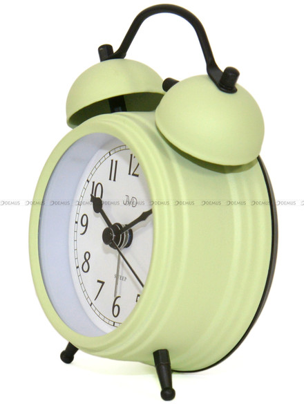 Budzik wskazówkowy JVD SRP2218.1 - 9,5x13 cm - dzwonienie mechaniczne