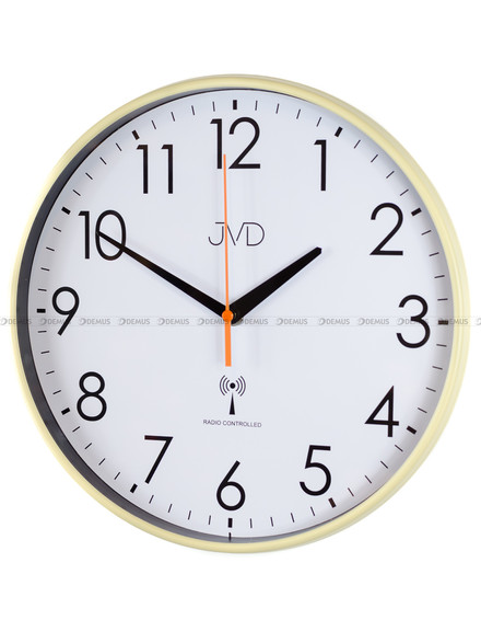 Zegar ścienny JVD RH502.1 sterowany falą radiową - 30,5 cm