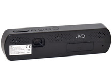 Budzik sieciowy cyfrowy z termometrem i higrometrem JVD SB5512.1 - 26,5x7 cm