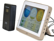 Stacja pogody, sterowana falą radiową JVD RB3409 - 16x11,5 cm