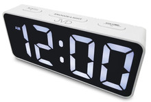 Cyfrowy Budzik sieciowy JVD SB524.3 - 13x5 cm