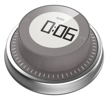 Minutnik z zegarem JVD DM287.2 - 9,5x9,5 cm