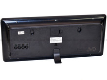 Duży Zegar cyfrowy z termometrem JVD DH3604.1 36x16 cm - Czerwony