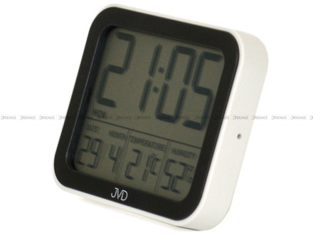 Budzik cyfrowy z termometrem JVD SB774.1 - 8x7 cm