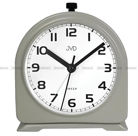 Budzik kwarcowy JVD SRP2221.3 - 9,5x13 cm - dzwonienie mechaniczne
