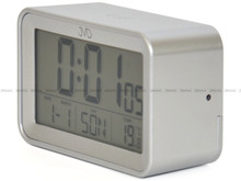 Budzik cyfrowy z termometrem, sterowany radiowo RB3544.2 - 10x6,5 cm