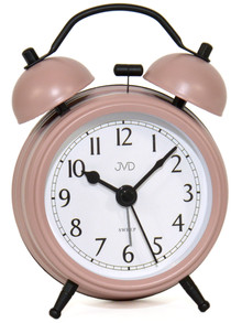 Budzik wskazówkowy JVD SRP2218.2 - 9,5x13 cm - dzwonienie mechaniczne