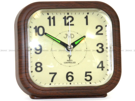 Budzik sterowany radiowo JVD RB1603.1 - 12x11 cm