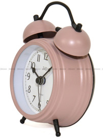 Budzik wskazówkowy JVD SRP2218.2 - 9,5x13 cm - dzwonienie mechaniczne