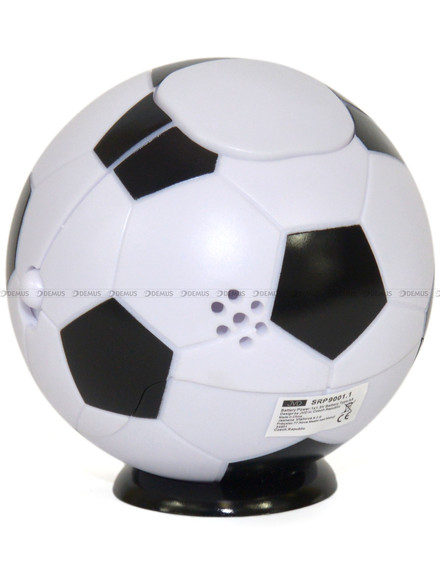 Budzik kwarcowy dla dzieci piłka JVD SRP9001.1 - 9x9 cm
