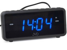 Sieciowy Budzik cyfrowy z termometrem JVD SB701.2 - 16x7,5 cm
