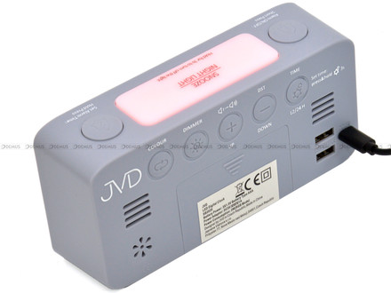 Cyfrowy Budzik sieciowy JVD SB2020.2 - 16,5x8 cm