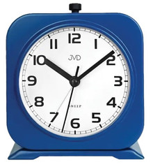Budzik kwarcowy JVD SRP2220.2 - 10x10 cm - dzwonienie mechaniczne