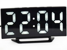 Sieciowy Budzik cyfrowy z termometrem JVD SB3811.3 - 15x8 cm