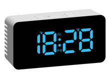 Budzik cyfrowy z termometrem JVD SB3658.5 - 10x5,5 cm