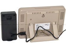 Stacja pogody, sterowana falą radiową JVD RB3409 - 16x11,5 cm