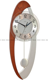 Zegar wiszący kwarcowy z płynąca wskazówką JVD NS11004.23 - 22x59 cm