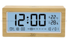 Budzik cyfrowy z termometrem i higrometrem JVD SB2897 - 20x9,5 cm