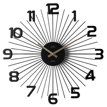 Duży Zegar ścienny JVD HT120.1 - 49 cm