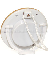 Mały zegar łazienkowy ścienny JVD SH33.5 - 14 cm