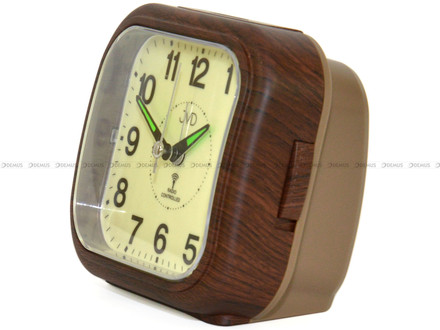 Budzik sterowany radiowo JVD RB1603.1 - 12x11 cm