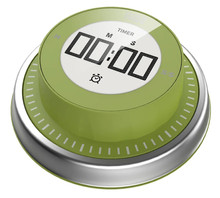 Minutnik z zegarem JVD DM287.1 - 9,5x9,5 cm