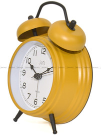 Budzik wskazówkowy JVD SRP2219.2 - 12,5x16,5 cm - dzwonienie mechaniczne