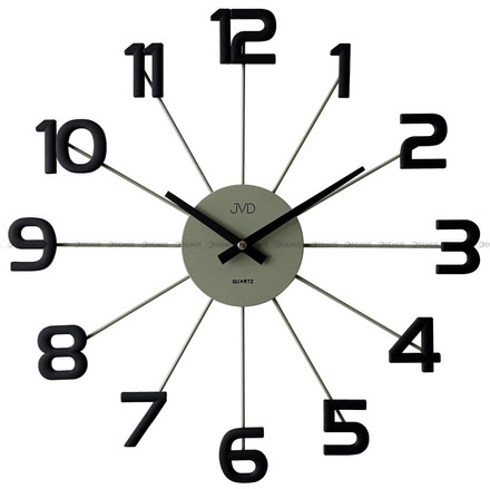 Duży Zegar ścienny JVD HT119.2 - 49 cm