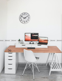 JVD RH684.1 Zegar ścienny