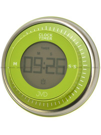 Minutnik z zegarem JVD DM287.1 - 9,5x9,5 cm