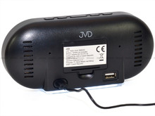 Sieciowy Budzik cyfrowy z termometrem JVD SB8035.4 - 18x8,5 cm