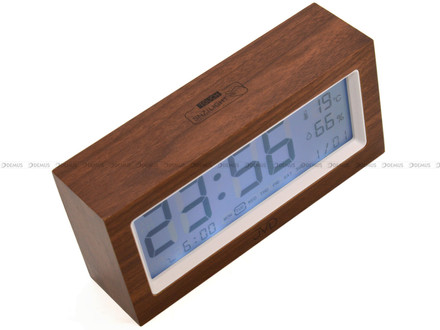 Budzik cyfrowy z termometrem i higrometrem JVD SB2896 - 15,5x7,5 cm