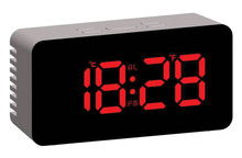 Budzik cyfrowy z termometrem JVD SB3658.7 - 10x5,5 cm